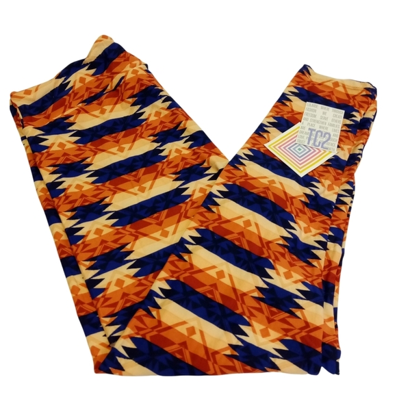Lularoe Aztec Print Leggings TC2 - Picture 1 of 10